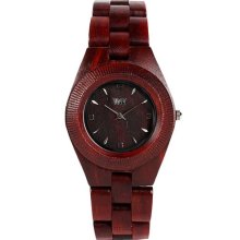 WeWOOD Womens Limited Edition Odyssey Wood Watch - Dark Bracelet - Dark Dial - WOBROW