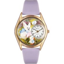 Whimsical Watch Kid's Easter Quartz Leather Strap Watch