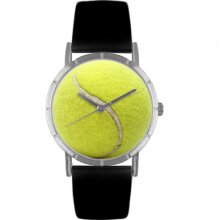 Whimsical watches wr0840011 tennis lover black leather and - One Size