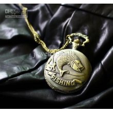 Wholesale - Retro Western Bronze Court Pocket Watch Size L Pointer Q