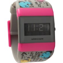 Wize & Ope Unisex Universe Digital Watch Wo-Uni-8 With Black Dial And Touch Screen