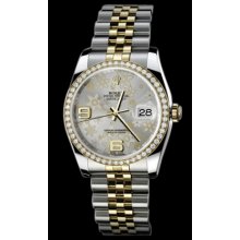 Women Gents rolex datejust jubilee bracelet watch