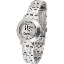 Wyoming Cowboys UW NCAA Mens Stainless Dynasty Watch ...