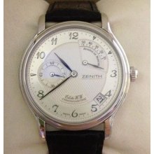 Zenith Watch Box&paper Chronomaster Platinum Hand Wind Retail $19,500.00