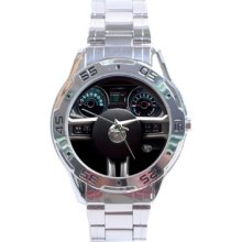 2013 Ford Mustang Stainless Steel Analogue Menâ€™s Watch