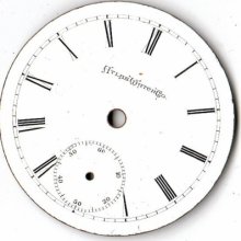 45.52mm Atlas Watch Company Pocket Watch Dial