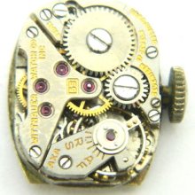 4u2fix Wittnauer 5s Caliber 17 Jewel Movement Good Hairspring & Mainspring