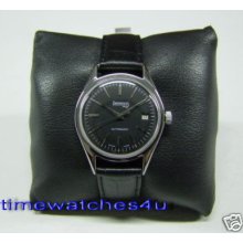 60's Eberhard Black Dial Date Automatic Watch