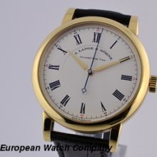 A Lange & Sohne Richard Lange 232.021 232021 18k Yg Box + Papers 2008 Mint