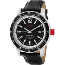 A Line - (Men's) - Black Leather/Black A98366