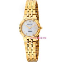 Accurist Ladies Diamond Set Analogue Watch With Bracelet Strap Lb1860p