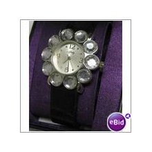 Affinity women crystal bezel quartz watch12550