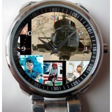 Airwolf Retro Lover Stainless Steel Analog Wrist Watch
