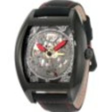 Akribos XXIV Men's AKR454RD Premier Skelton Automatic Tourneau Shaped