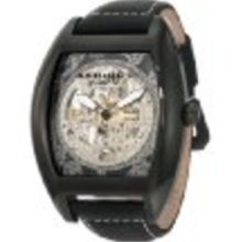 Akribos XXIV Men's AKR454WT Premier Skelton Automatic Tourneau Shaped