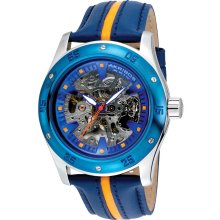 Akribos XXIV Men's Skeleton Automatic Strap Watch (Men's automatic skeleton)