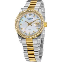 Akribos XXIV Watches Akribos XXIV Men's Diamond Quartz Bracelet Watch