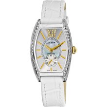 Akribos Xxiv Women's Diamond Swiss Quartz Watch.
