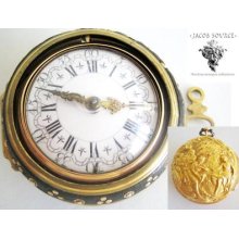 Antique 18c English 22k Gold Pocket Watch