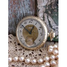 Antique Elgin Pocket Watch 1906 by avintageobsession on etsy