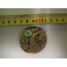 Antique Pocket Watch For Repair Or Parts Longuevue Enamel Dial Unusual Fine