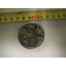 Antique Pocket Watch For Repair Or Parts Rare Fine Enamel Dial