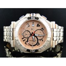 Aqua Master Joe Rodeo Rose Swiss Movement Diamond Watch