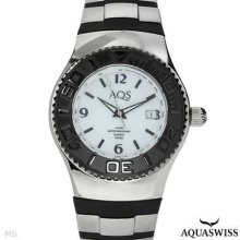 Aquaswiss 9629m Swiss Movement Men's Watch Two Tone Case 01387082