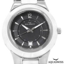 Aquaswiss Aqc91g001 Swiss Movement Men's Watch White/silver/white/silver