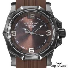 Aquaswiss Vessel Men's Watch Black/brown/black