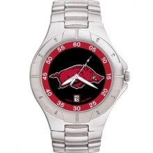 Arkansas Razorbacks Pro II Stainless Steel Watch