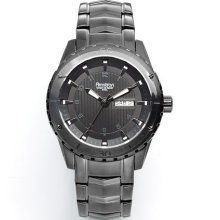Armitron Black Ion Stainless Steel Watch - 20/4834Bkti - Men