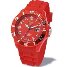 Arsenal Analogue Red Silicone Strap Mens Watch Ga2911-44