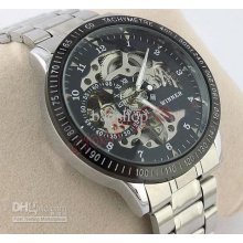 Automatic Mechanical Watches Festival Move Birthday Watches Stainles