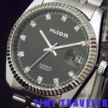 Automatic Mechanical Wrist Watch Men Mens + Day Date