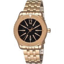 Azzaro Men's 'coastline' Rose Pvd Steel Watch