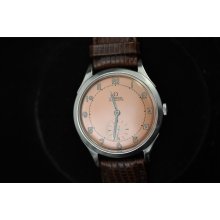 Beautiful Mens Omega Bumper Automatic Wristwatch From 1944 Keeping Time