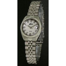 Belair Lady Sport wrist watches: Rolex Style White Diamond Dial a4700w
