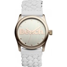 Bench Bc0406rswh Ladies White Rose Gold Watch