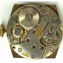 Benrus 4r1 Complete Running Wristwatch Movement - Spare Parts / Repair