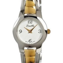 Bertha - Elsie (Women's) - Silver/Gold Metal/White B110350