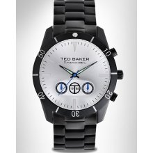 Big and Tall Ted Baker Black Stainless Steel Watch