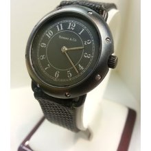 Black Vintage Tiffany & Co Watch France