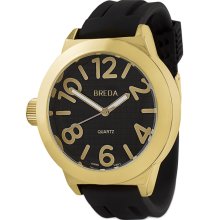 Breda Women's 'Jaxon' Bold Goldtone/ Black Watch (Gold)