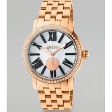 Brera Valentina II Diamond Rose Golden Watch Head, 42mm