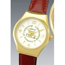 Buckie Women`s Watch W/ Gold Plated Case