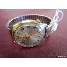 Bullova Accutron Watch Recently Serviced Watch Gold Face Automatic