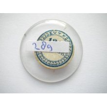 Bullseye Glass N.o.s Pocket Watch Crystal Size 289