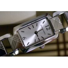 Burberry Women's Stainless Steel Silvertone Dress Watch Bu4211