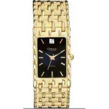 Caravelle By Bulova Gold 1 Diamond Men`s Watch